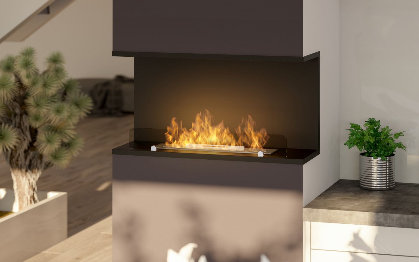 1519370920 - Fireplace insert HITZE ARDENTE DUO 18kW 90×41.DGS