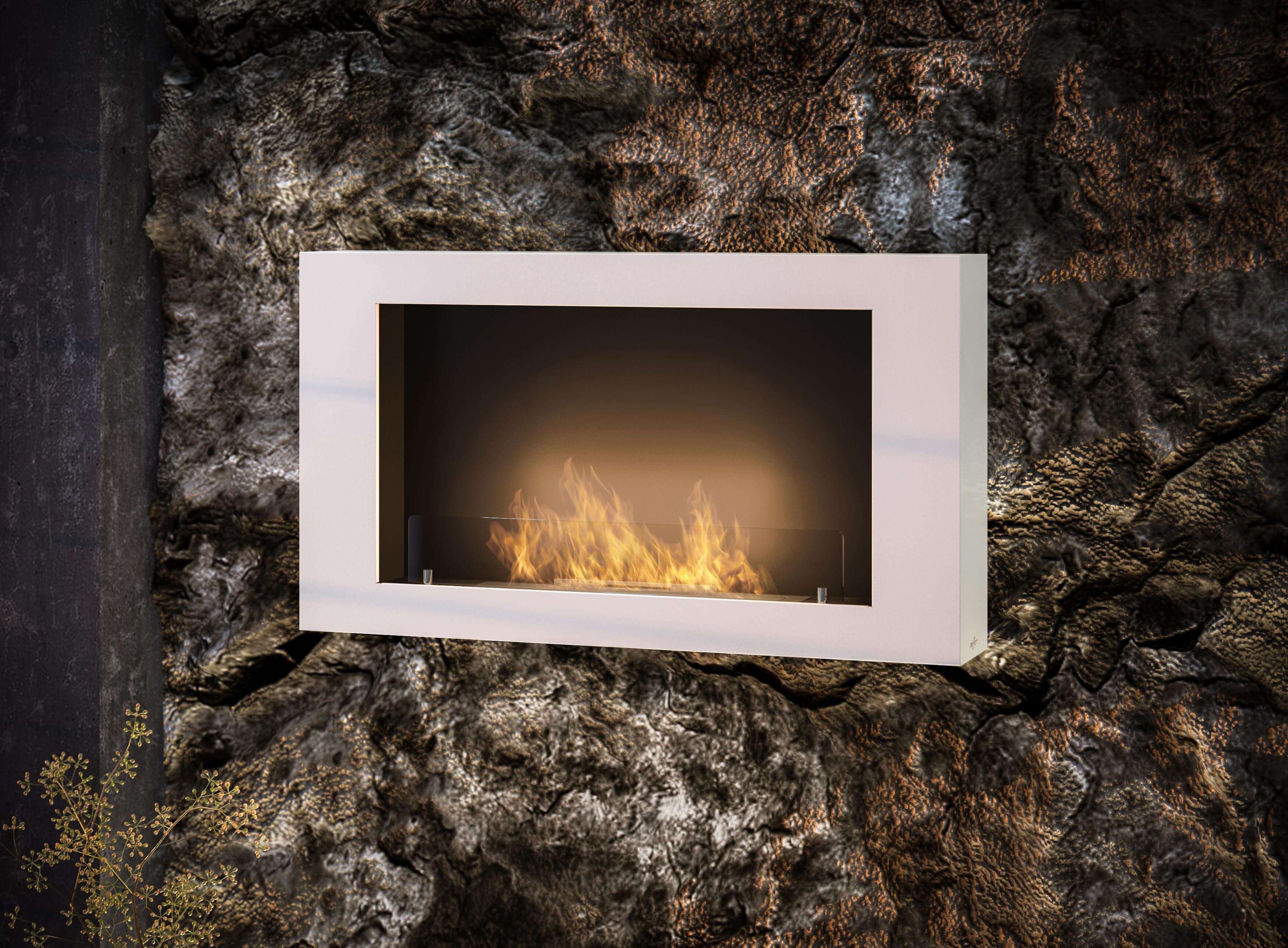 murall scena v2 rzoom - SCAN 5003 FR fireplace insert, exhibition sale