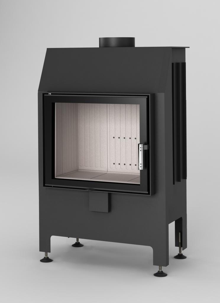Heatro 55 - Water fireplace insert MBA 17kW PW left BS