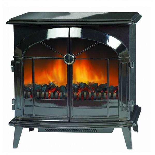 stocbrige - DEFRO IMPULS SM BL 8kW BLACK LINE fireplace insert