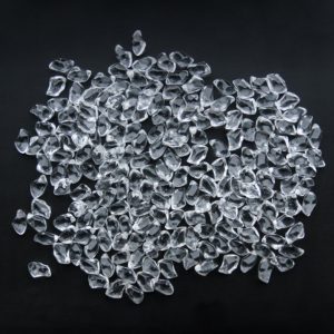 Kamyki ozdobne FIRE GLASS krysztal transparent 1 300x300 - Decorative stones FIRE GLASS - transparent crystal