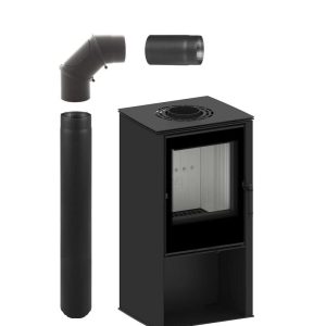Lupo s zzestaw 1 300x300 - Freestanding stove HITZE LUPO S in a set with connection pipes