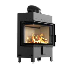 Lucy 14 lewy new 300x300 - Kominek powietrzny stalowy KRATKI LUCY lewy BS 14 kW Ø 200