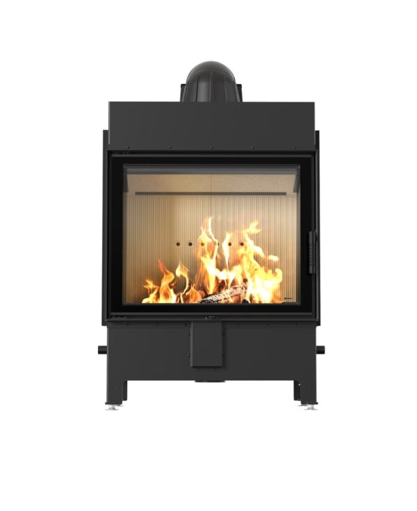 Lucy 15 new 600x735 - Kominek powietrzny stalowy KRATKI LUCY 15 kW Ø 200