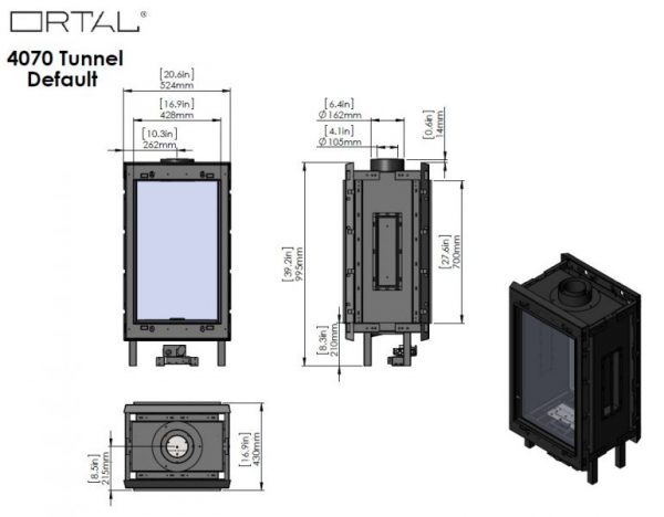 id 2 bfb7b43c 600x468 - Ortal Clear 40Hx70 Tunnel