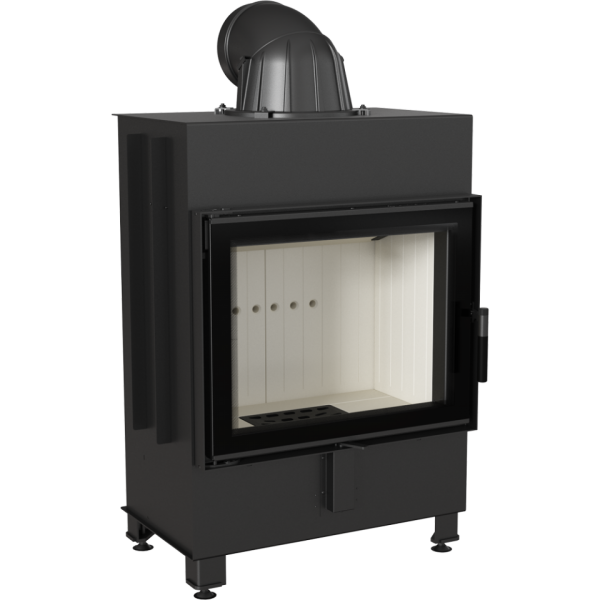 lucy 12 600x600 - Kominek powietrzny stalowy KRATKI LUCY 12 kW Ø 200