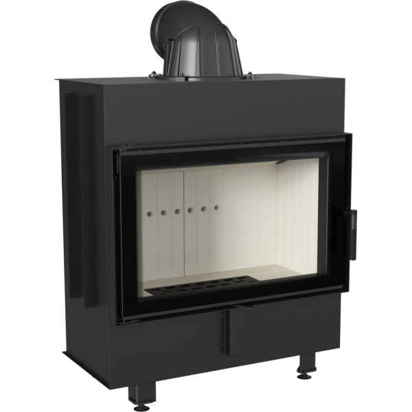 lucy 14 600x600 - Kominek powietrzny stalowy KRATKI LUCY 14 kW Ø 200