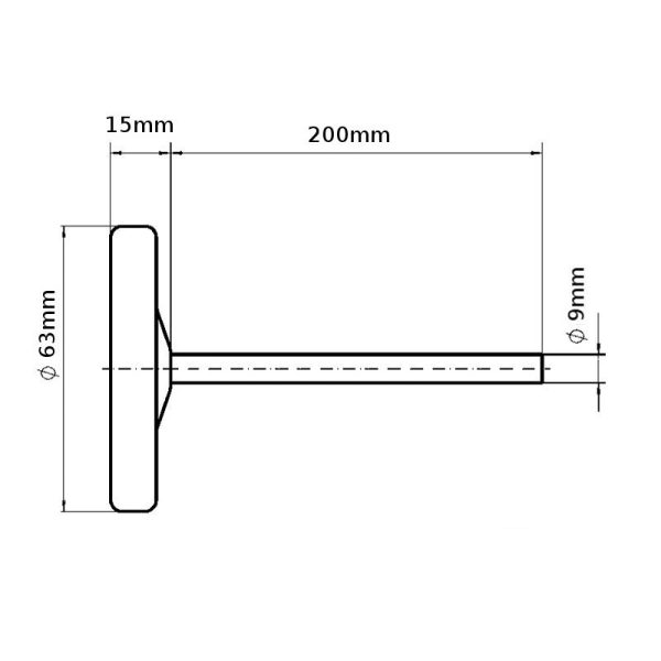 termometr 20 .2 600x600 - Termometr z sondą 500C  L 200