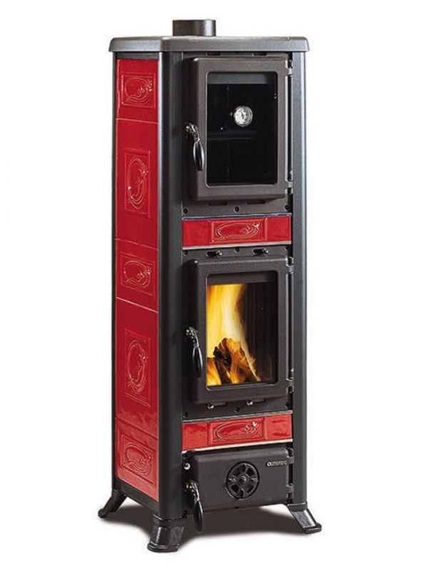 b shop4 86 600x800 - Piec kominkowy  na drewno z piekarnikiem LaNordica Fulvia Forno