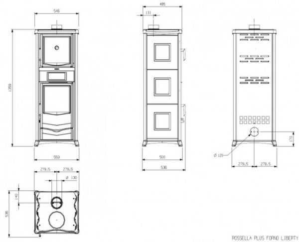 b shop5 84 600x486 - Piecyk kominkowy LaNordica Extraflame Rossella Plus Forno Evo