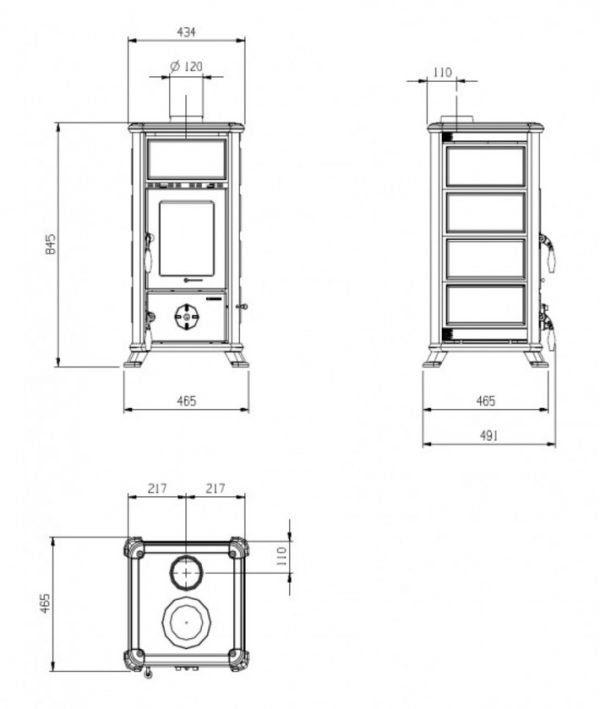 b shop5 87 600x709 - LaNordica Extraflame Dorella