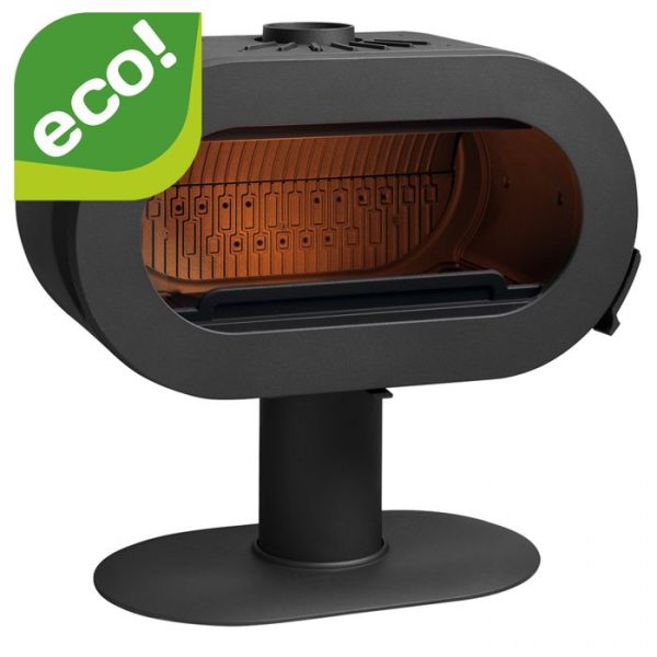 fifty antracyt 1 1 600x600 - Piec wolnostojący INVICTA FIFTY na nodze antracyt