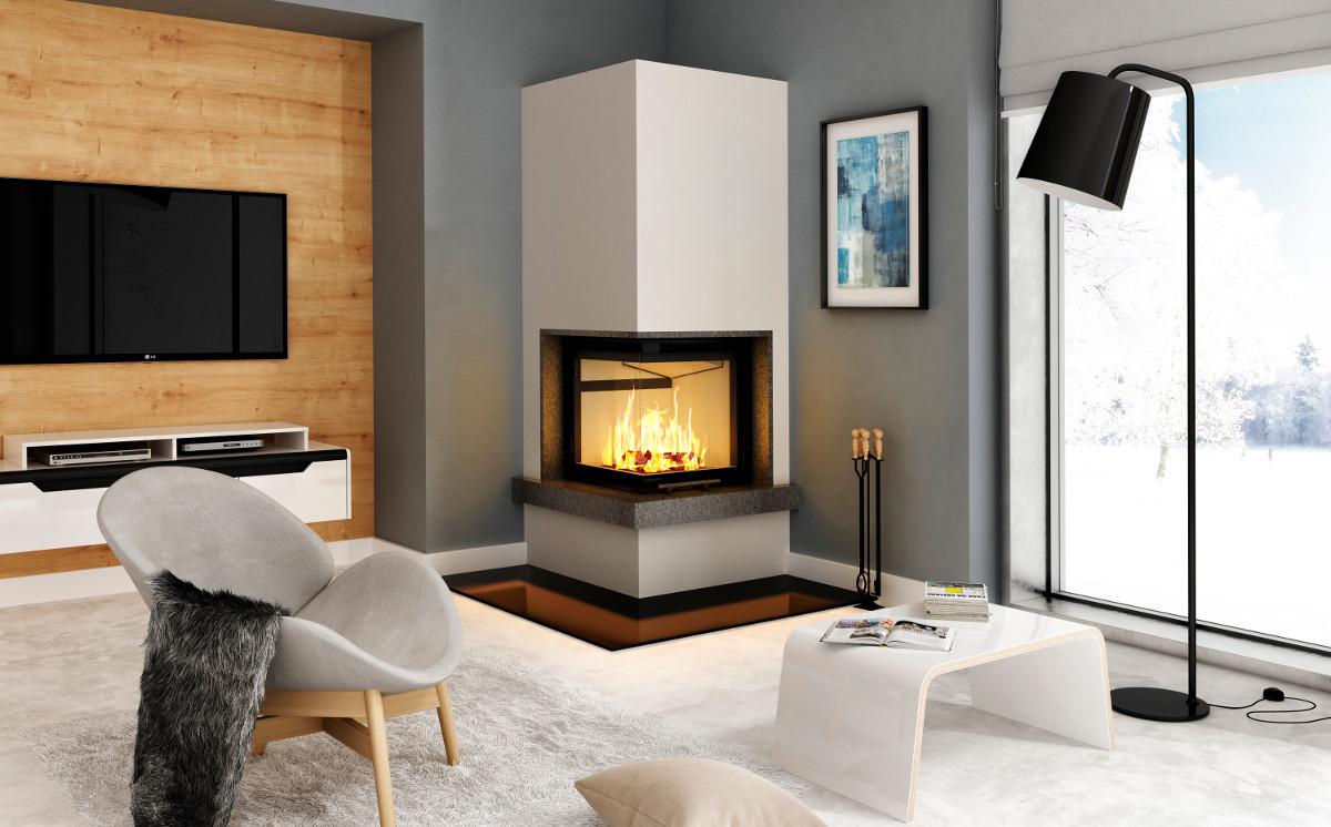 Imperial ver2 smart2pth 2lth - Fireplace complete Pure  Extra 3PLUh