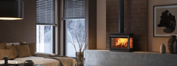 Jotul F 520 LB 600x224 - Piec kominkowy żeliwny  Jøtul F 520 LB