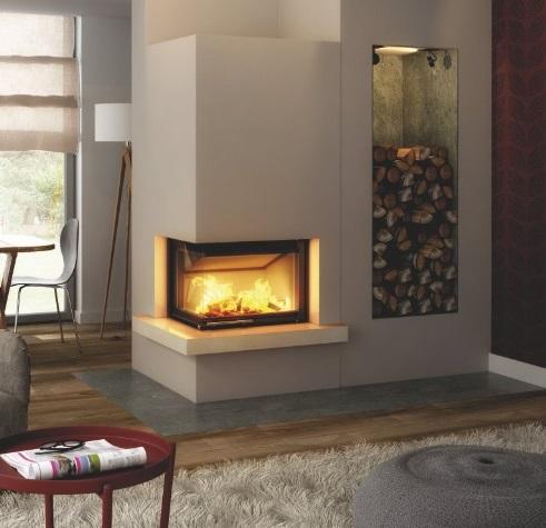 Smart 2lxlt - Fireplace complete Pure Smart  3PLh