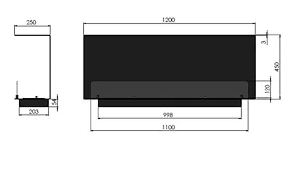 c1200v1 1024x621 1 600x364 - Biokominek 3 stronny do zabudowy  INSIDE C1200V1