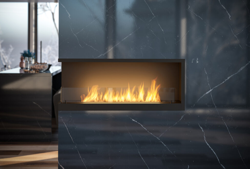 inside l1100 v2  2 1 1024x694 1 600x407 - Biokominek narożny do zabudowy  INSIDE L 1100 Vers2