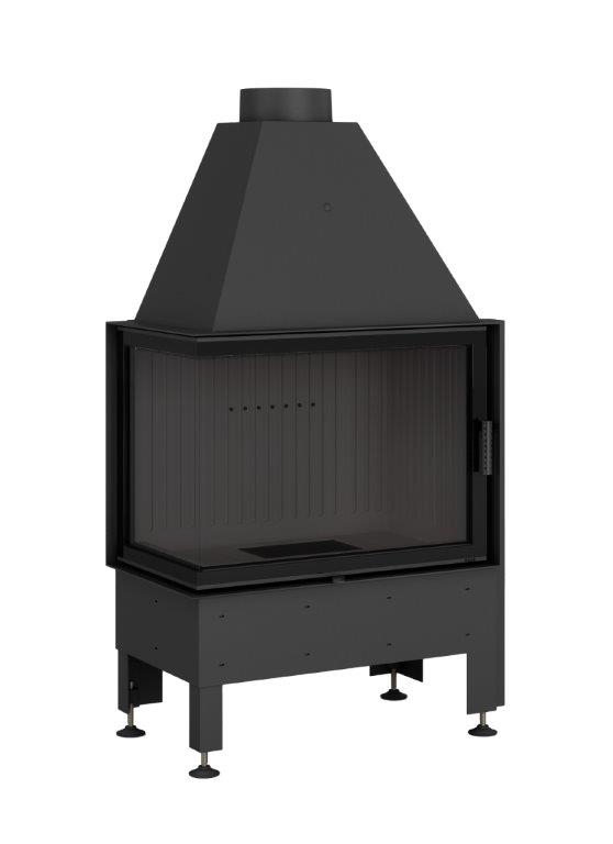 4. Volcano 2LT S - Wkład kominkowy HITZE ARDENTE  DUO 22kW 120×43.DGS