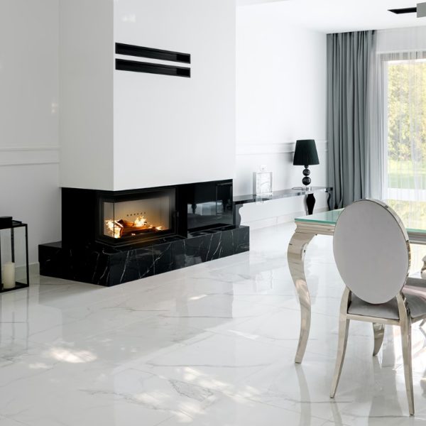 lucy 10 lewy slim 600x600 - Kominek powietrzny stalowy KRATKI LUCY SLIM lewy BS 10 kW
