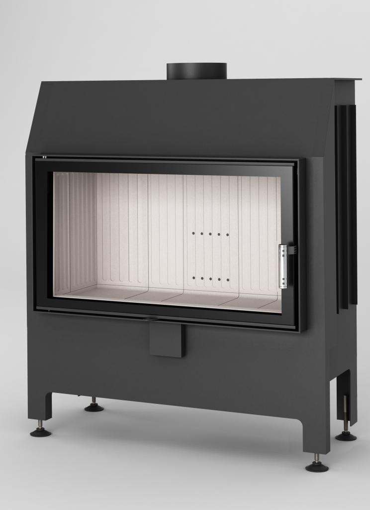 Heatro 81 - Fireplace insert DDEFRO HOME PORTAL ME 12kW