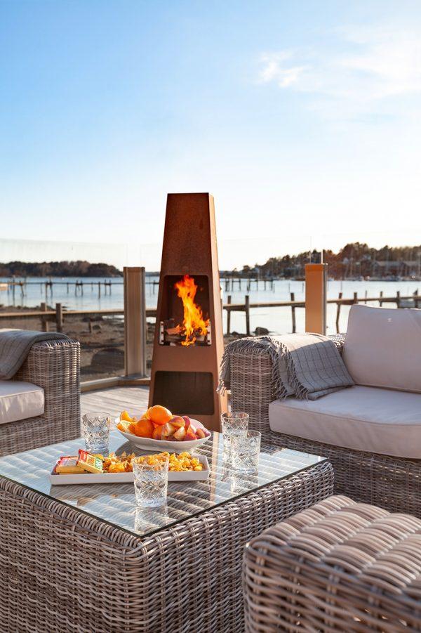 Loke corten ute 5 600x901 - Krb na drevo Jotul Loke