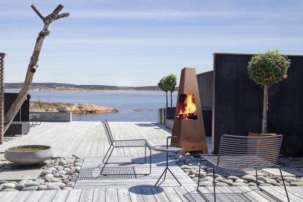 Terrazza XL ute 1 600x400 - Krb na drevo Jotul Terrazza XL