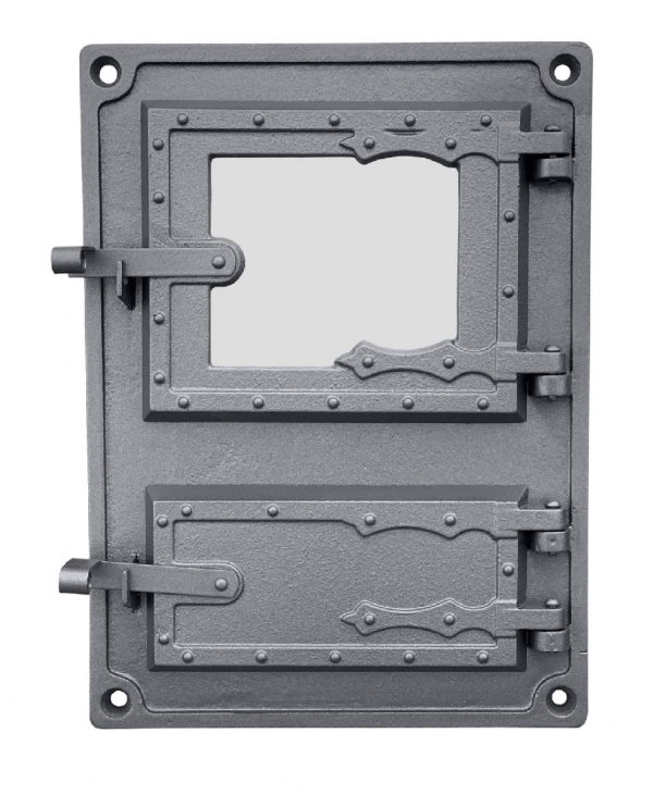 DPK8W 600x731 - Drzwiczki żeliwne kuchenne  DPK8W