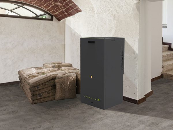 TERMIKA2 600x450 - Kocioł na pellet 24kW  Edilkamin Termika2