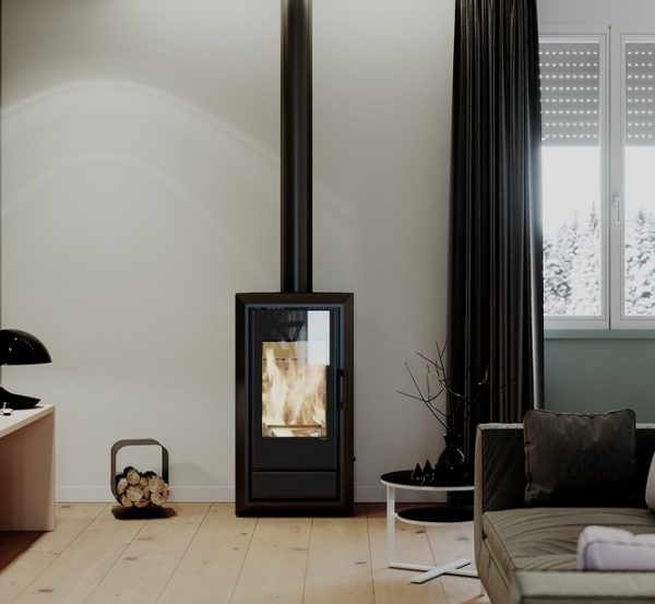 ignis 1 600x553 - Freestanding stove Defro Home IGNIS