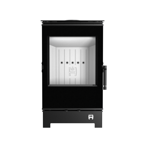 01 Kominek LYNX SMALL front 600x600 - Free-standing stove HITZE LYNX S