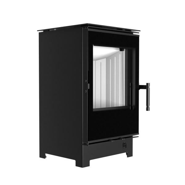 02 Kominek LYNX SMALL prawa 600x600 - Free-standing stove HITZE LYNX S