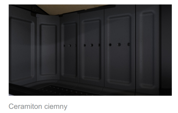 caramiton czarny 600x383 - Piecyk wolnostojący narożny  Quadroom Czarny Ceramiton