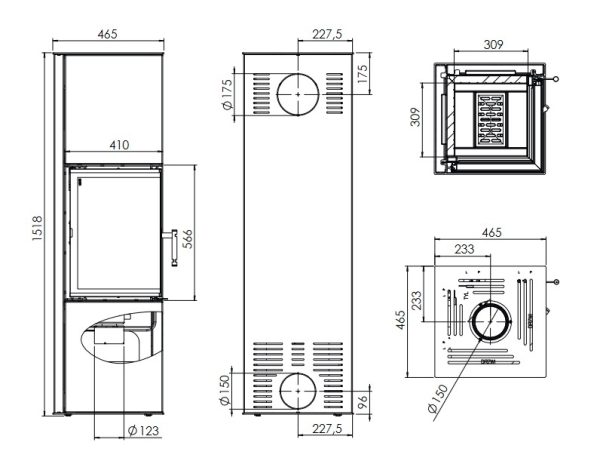 siga 600x470 - Kaminöfen HITZE SIGA