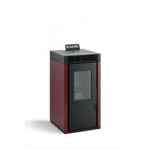 piec na pellet 7kw bordo 300x300 - Piecyk na pellet Camilla bordowy  - Ambiente Calore