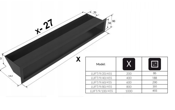 LUFT PROSTY 9 600x380 - LUFT grafit 9x100