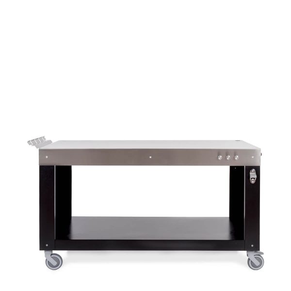 stol duzy 160cm - Piec kuchenny La Nordica Rosa Reverse 2.0 kolor bordo lub pean