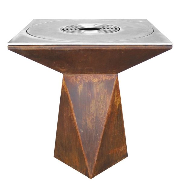 grill corten 1a 600x600 - Garden hearth grill Artiss G1 corten