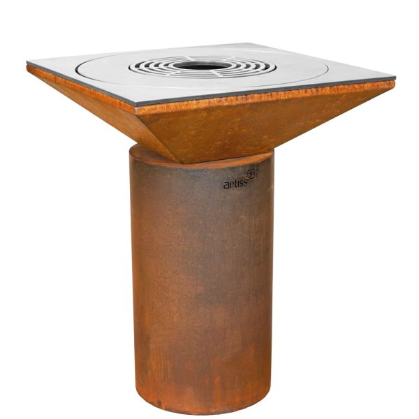 grill g6 basic corten 1c 600x600 - Garden fireplace and grill Artiss G6 BASIC corten