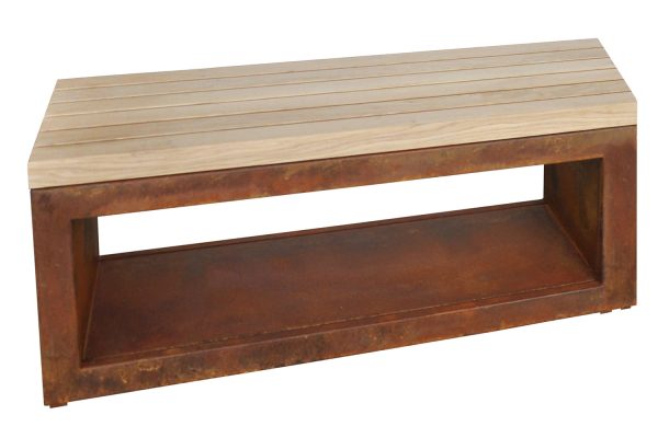 lawka1100x400 corten 600x400 - Artiss bench 110x40x46cm corten