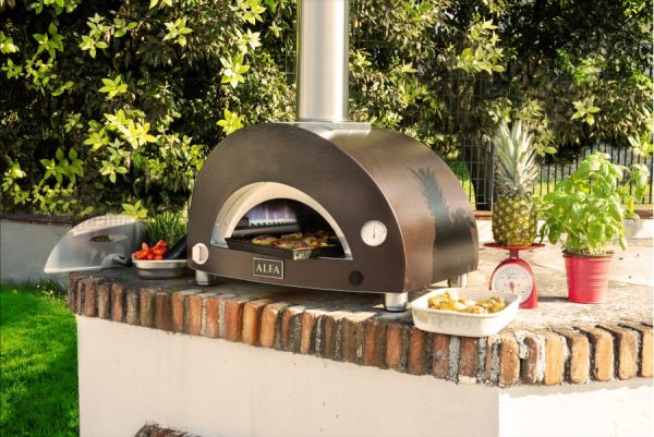 nanocoppergas05 600x401 - Piec do pizzy Alfa Forni MODERNO 1 na gaz i drewno szary