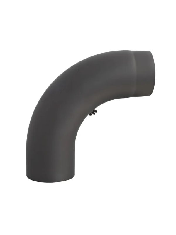 Kolano giete niskie z rewizja 600x799 - Bent flue bend 90° fi 150 low with revision