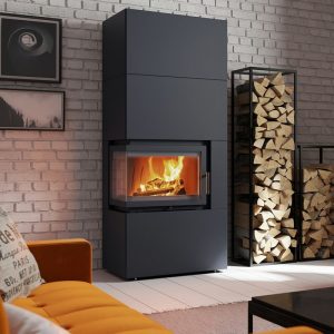 simple box lewy2 300x300 - Kominek powietrzny Simple Box 8 kW Ø 200 Black