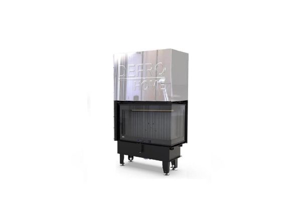 Impuls SM BP G BLACK LINE 2 600x443 - Wkład kominkowy DEFRO IMPULS SM BP G 8kW czarna ceramika