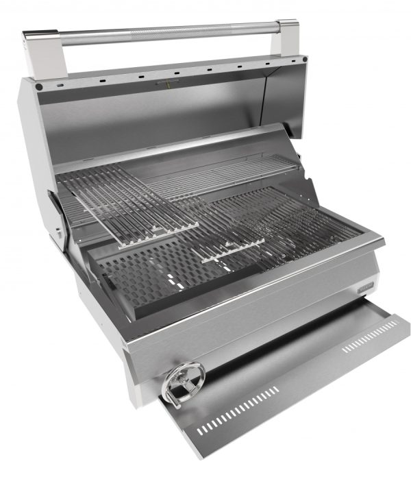 charcoalgrillember800features01 600x696 - Gril  EMBER 800 ze stali nierdzewnej