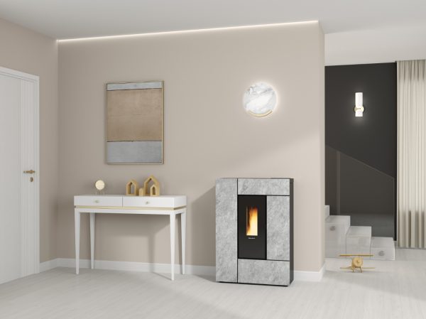 gabriella plus lightbox 600x449 - Piec kominkowy na pellet La Nordica Gabriella Plus z rozprowadzeniem powietrza