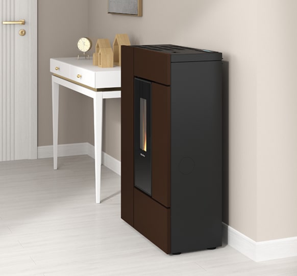 gabriellaplus dettaglio box princ min - Piec kominkowy na pellet La Nordica Gabriella Plus z rozprowadzeniem powietrza