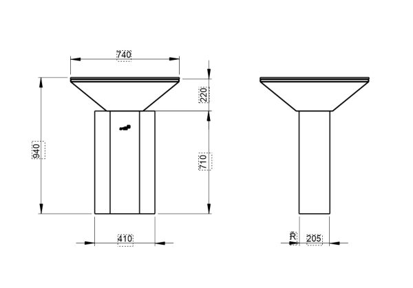 G9 corten 4 600x419 - Artiss G9 BASIC corten garden fireplace-grill