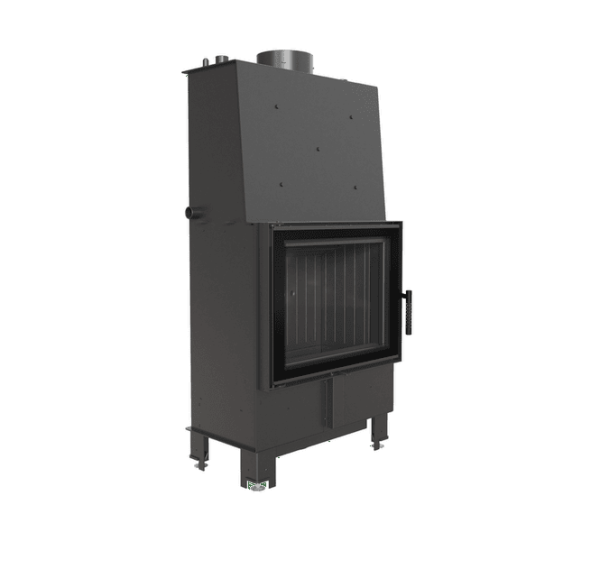 74879 01 lucy pw 12 w black 0000 600x569 - Kominek z płaszczem wodnym LUCY PW 12 kW czarne wyłożenie