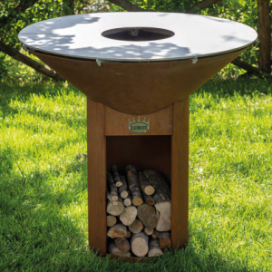 Icon 80 300x300 - Grill - Palenisko ogrodowe Clementi Icon 100 Corten  w zestawie z pokrywą i rusztem