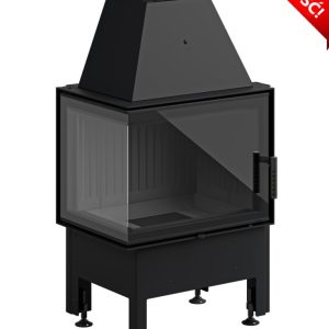 SM 2LXT BL n 300x300 - Hajduk Smart 2LXT fireplace insert, black ceramics